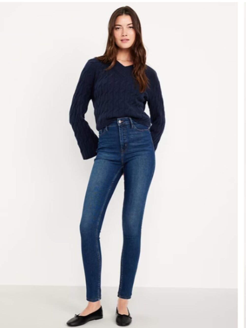 Extra High-Waisted Rockstar 360° Stretch Super-Skinny Jeans